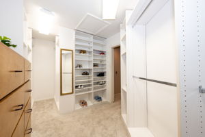 Custom Designed Walk-In Closet
