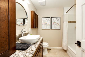 Remodeled Full Bathroom