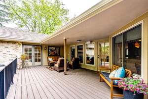 Expanded Deck w Primary & Great Room Access