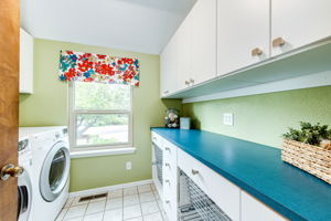 Laundry w Storage & Washer & Dryer