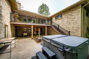 Expansive Patio & Deck