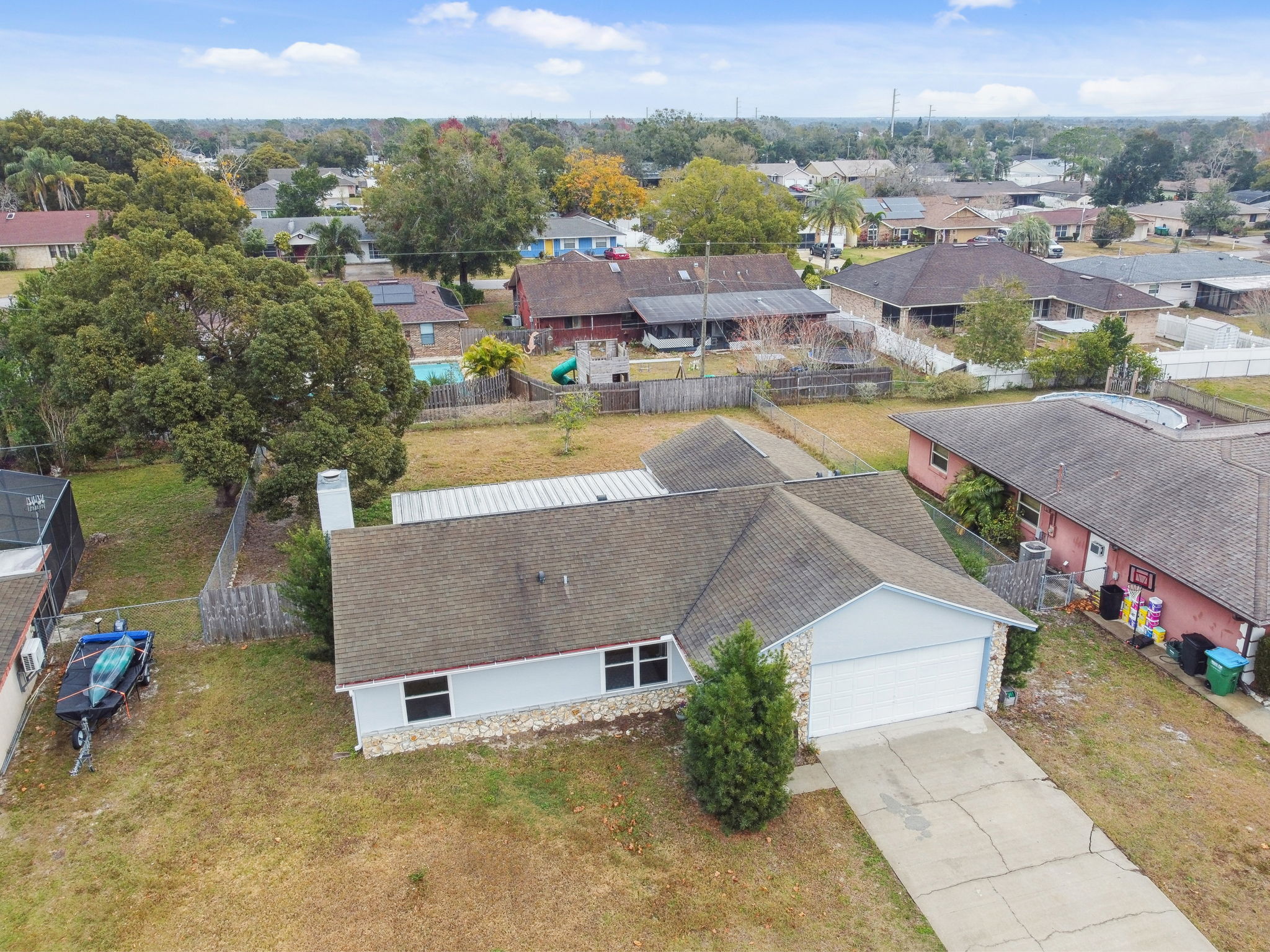 Front Exterior Aerial View