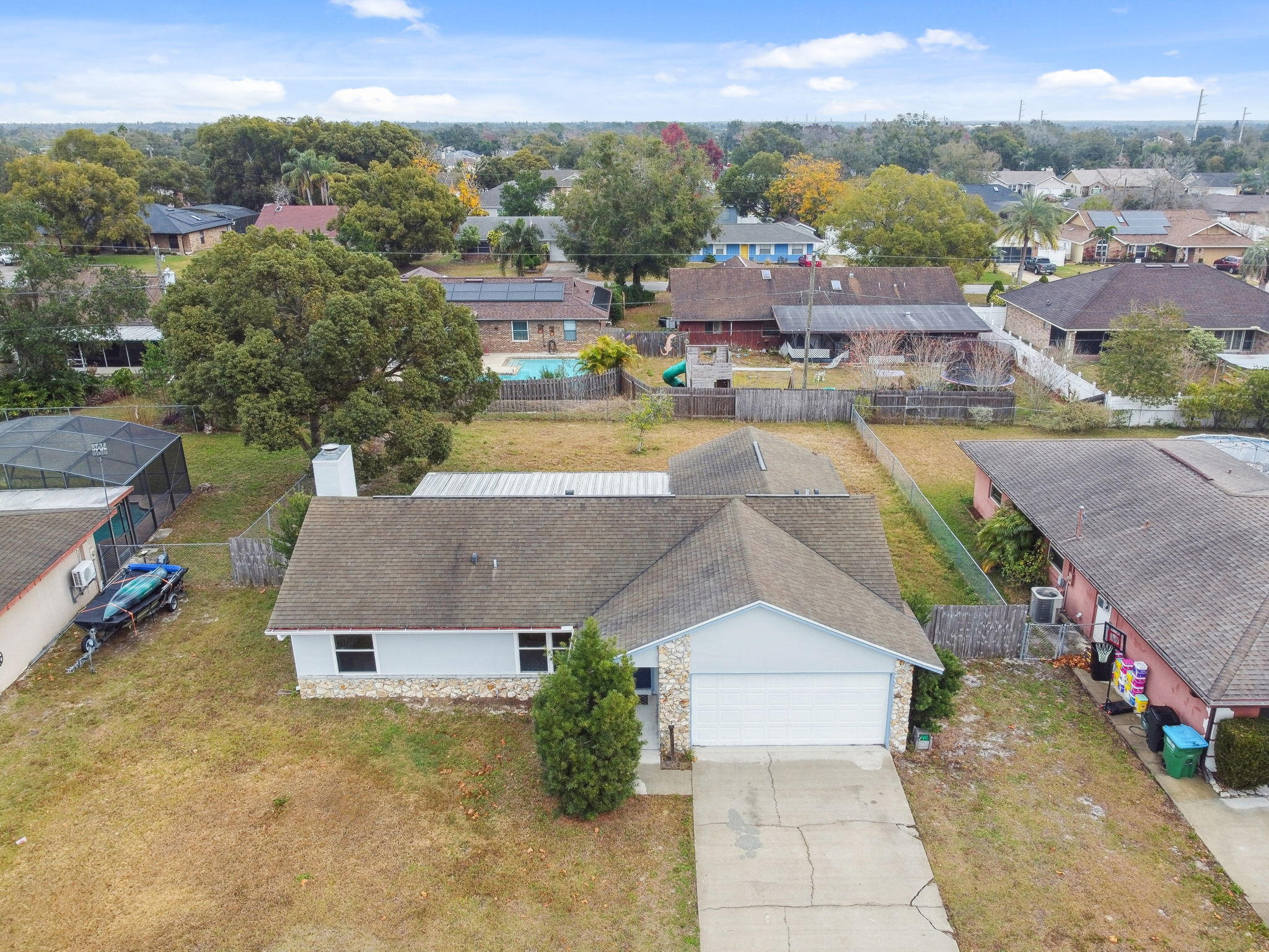 Front Exterior Aerial View