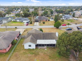 Aerial View Back Yard