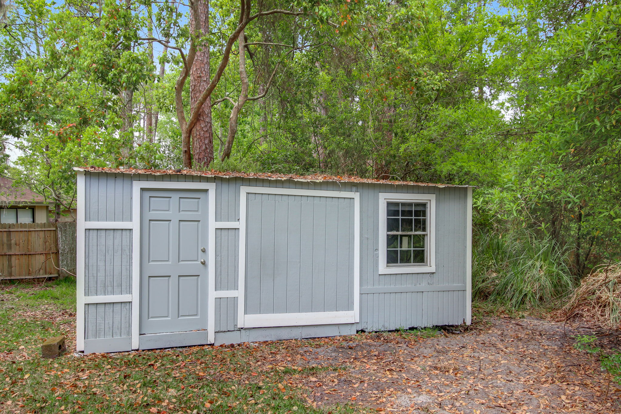 Storage Shed in Back