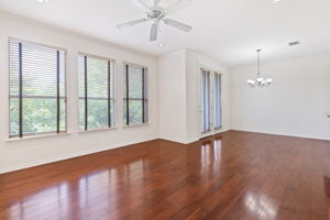 Main Level Living/Dining
