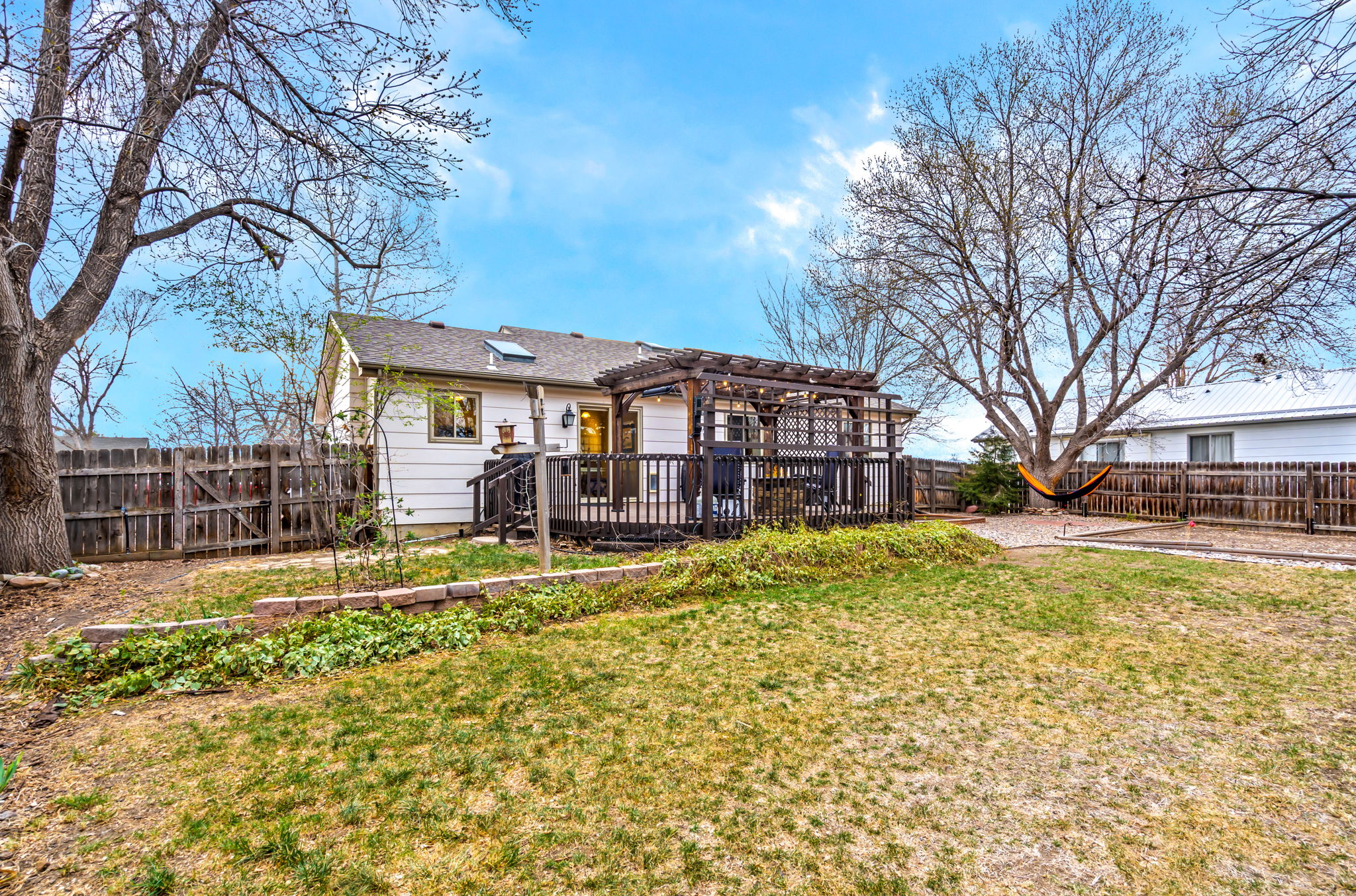 How will you use this part of the yard?Will this be your garden? Will you build an incredible playscape?