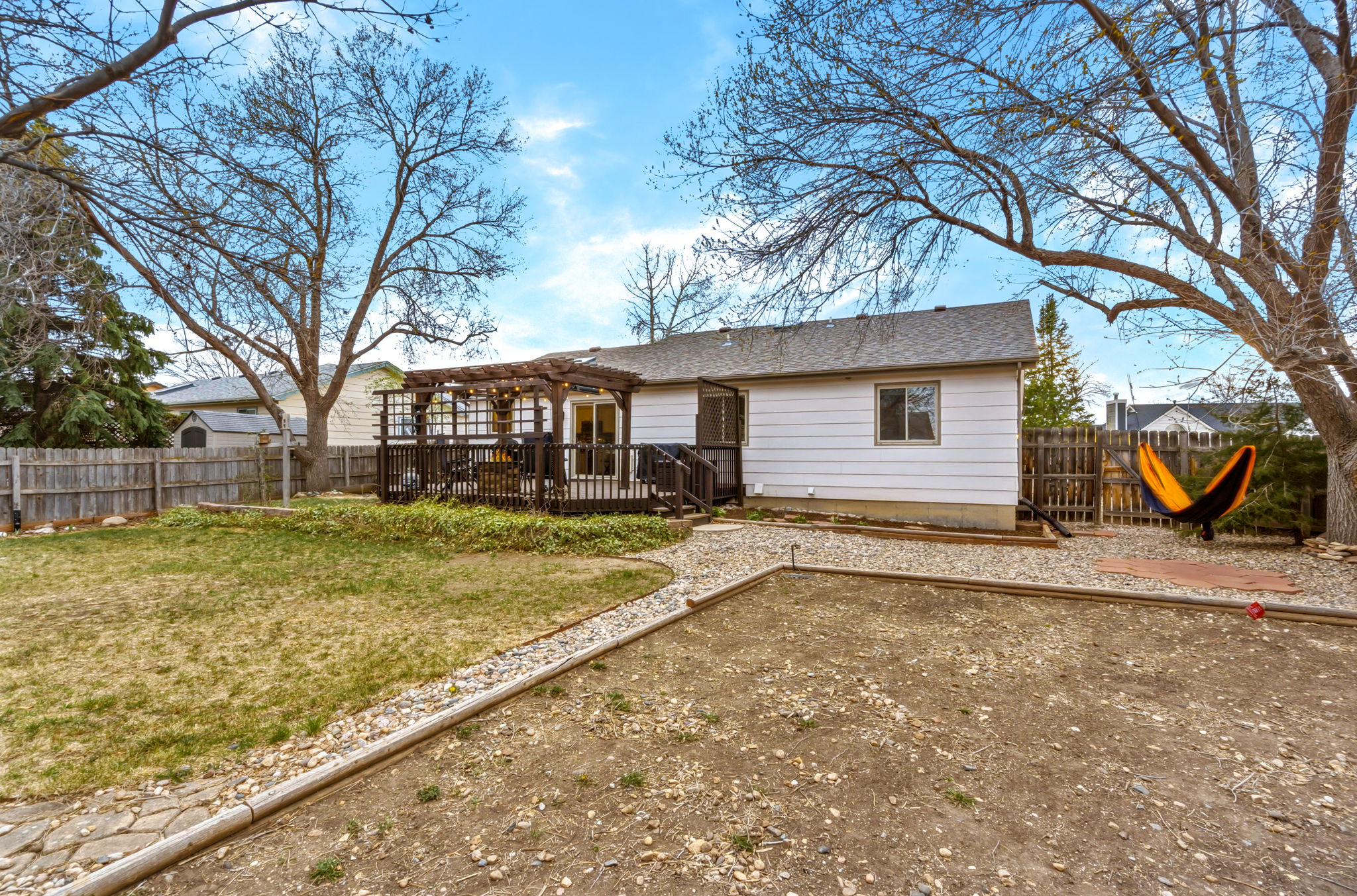 How will you use this part of the yard?Will this be your garden? Will you build an incredible playscape?