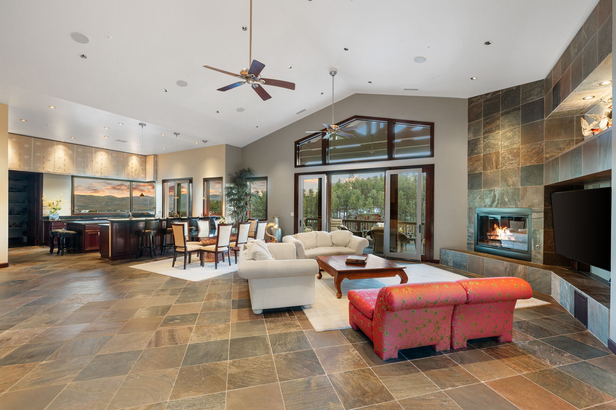 Living Room to Kitchen