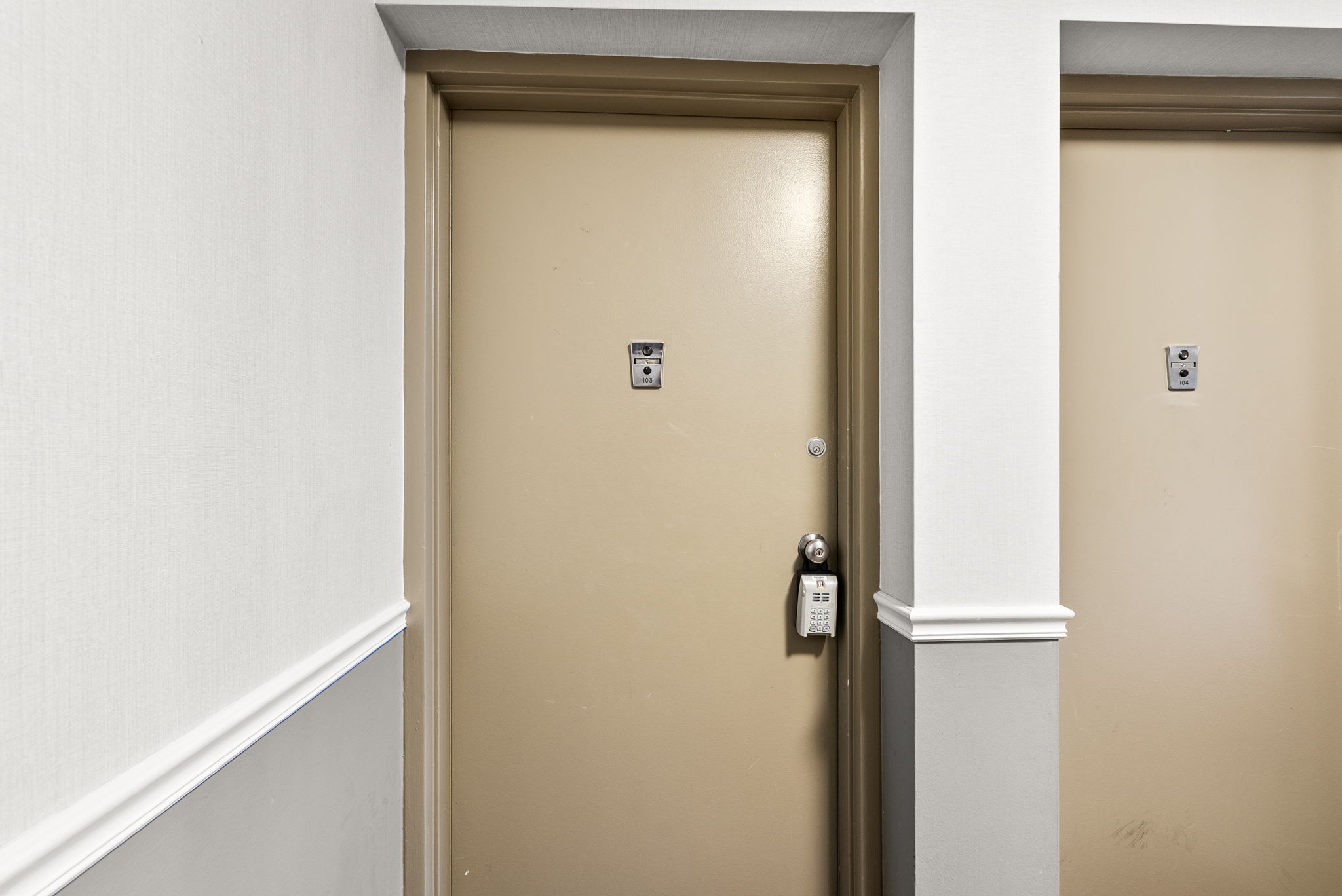 Door to Unit #103