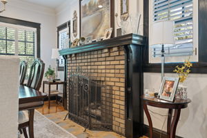 Beautiful Original Fireplace