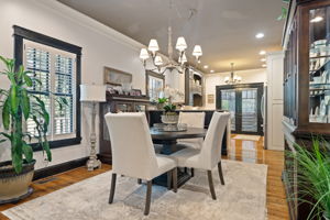Breakfast Room Opens to the Kitchen