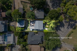Aerial View of Approximate Lot Lines