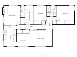 Approximate Upstairs Floor Plan for Reference