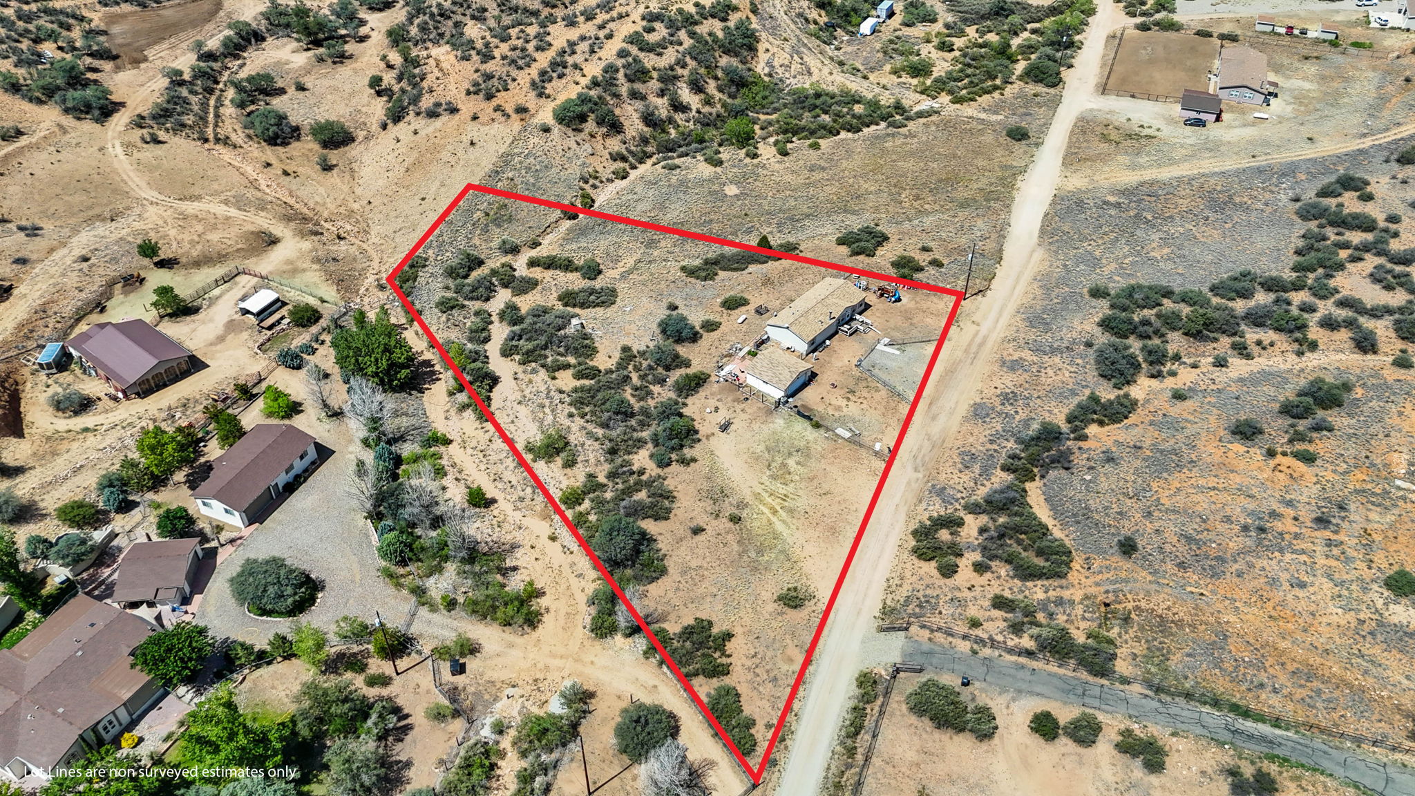 Birds Eye Lot Lines