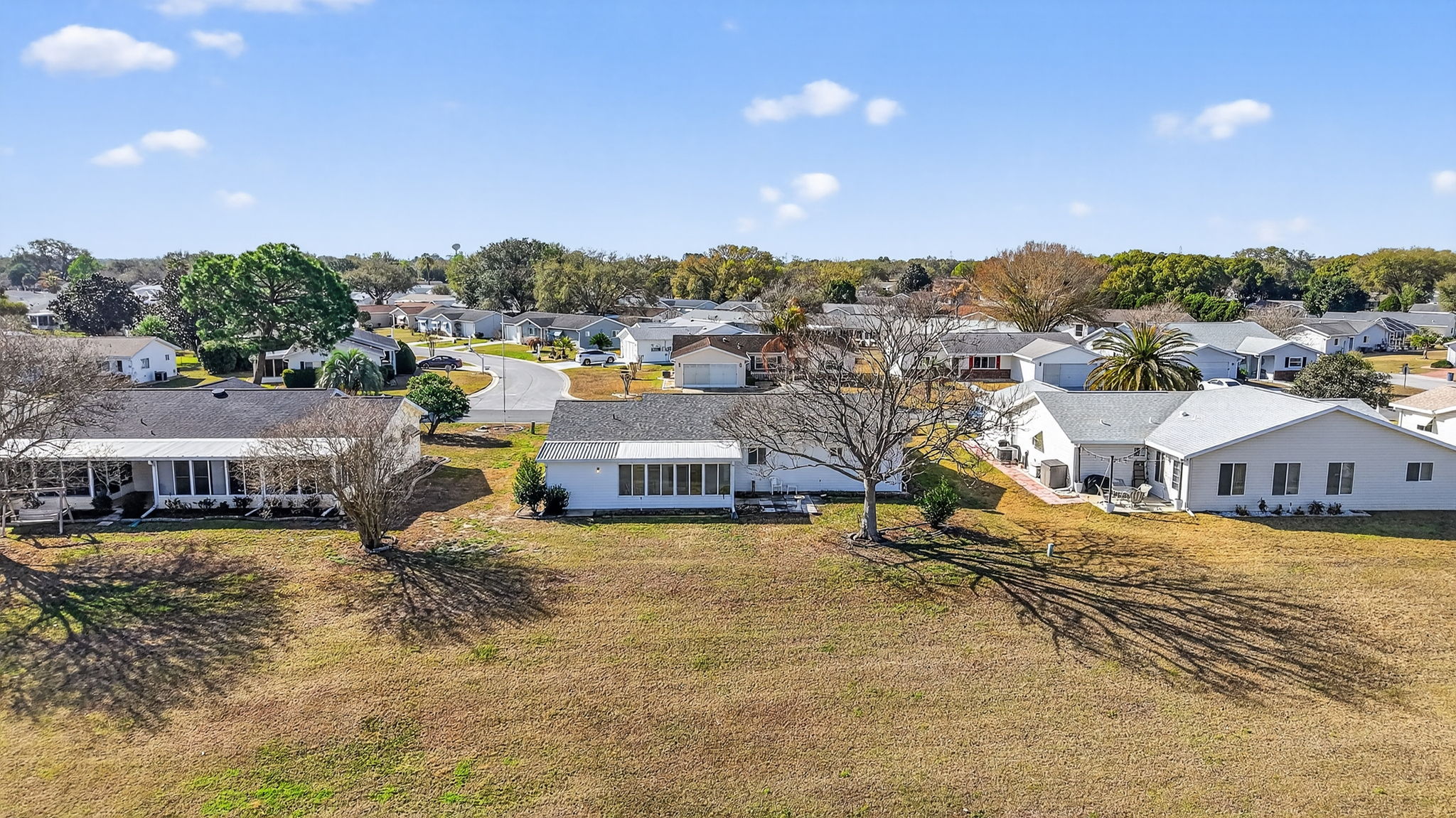 Aerial Rear Elevation