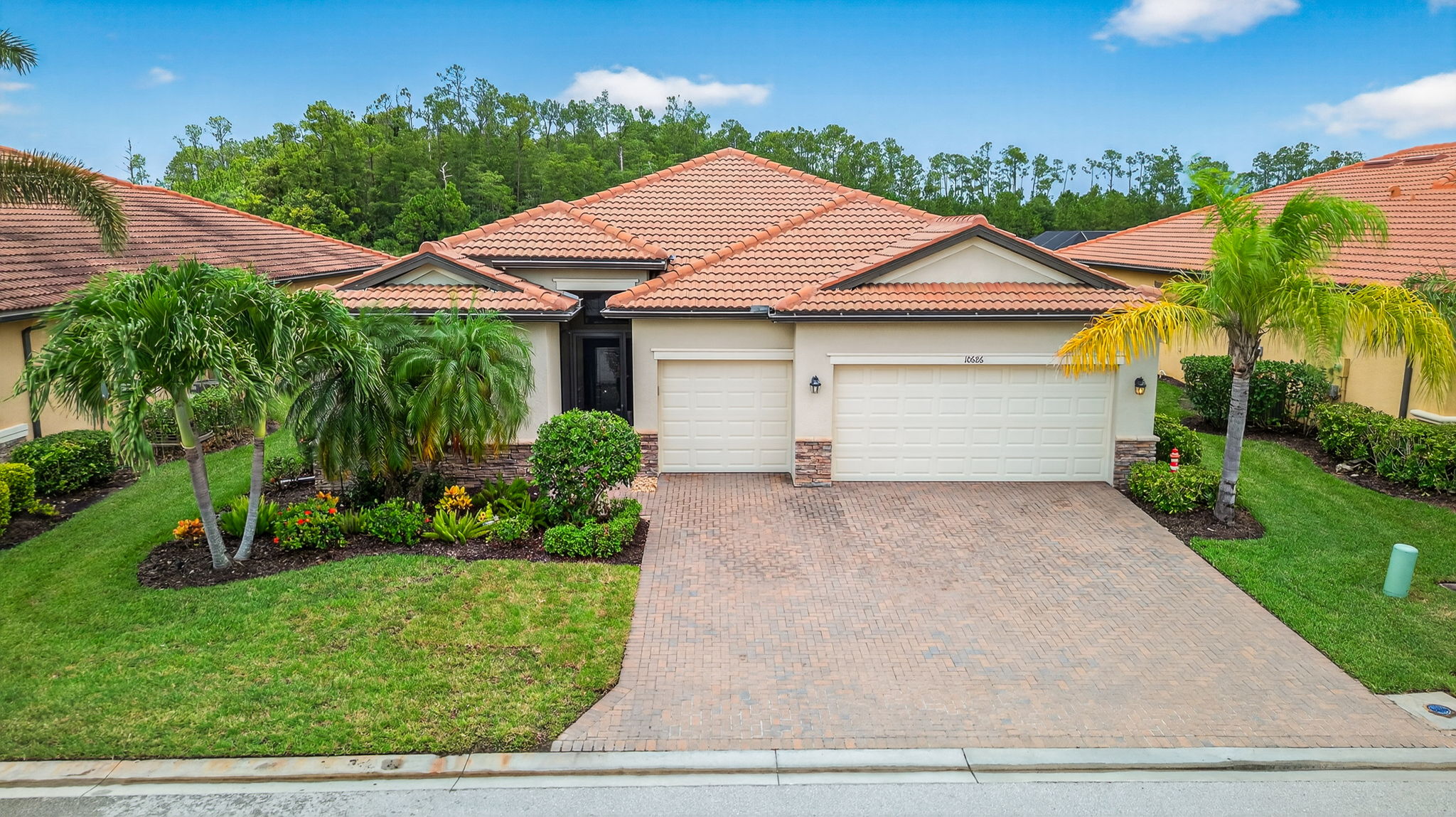 Aerial Front Exterior 1