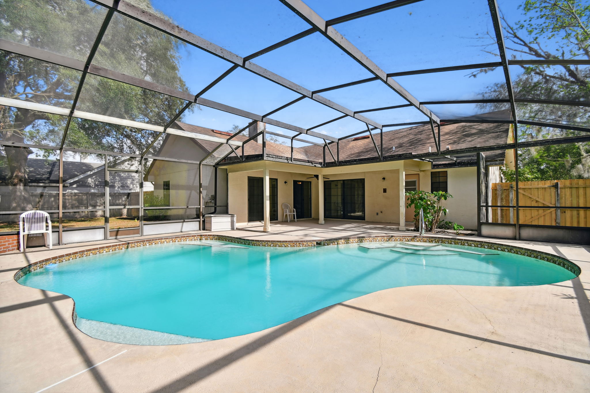 Screen-Enclosed Pool