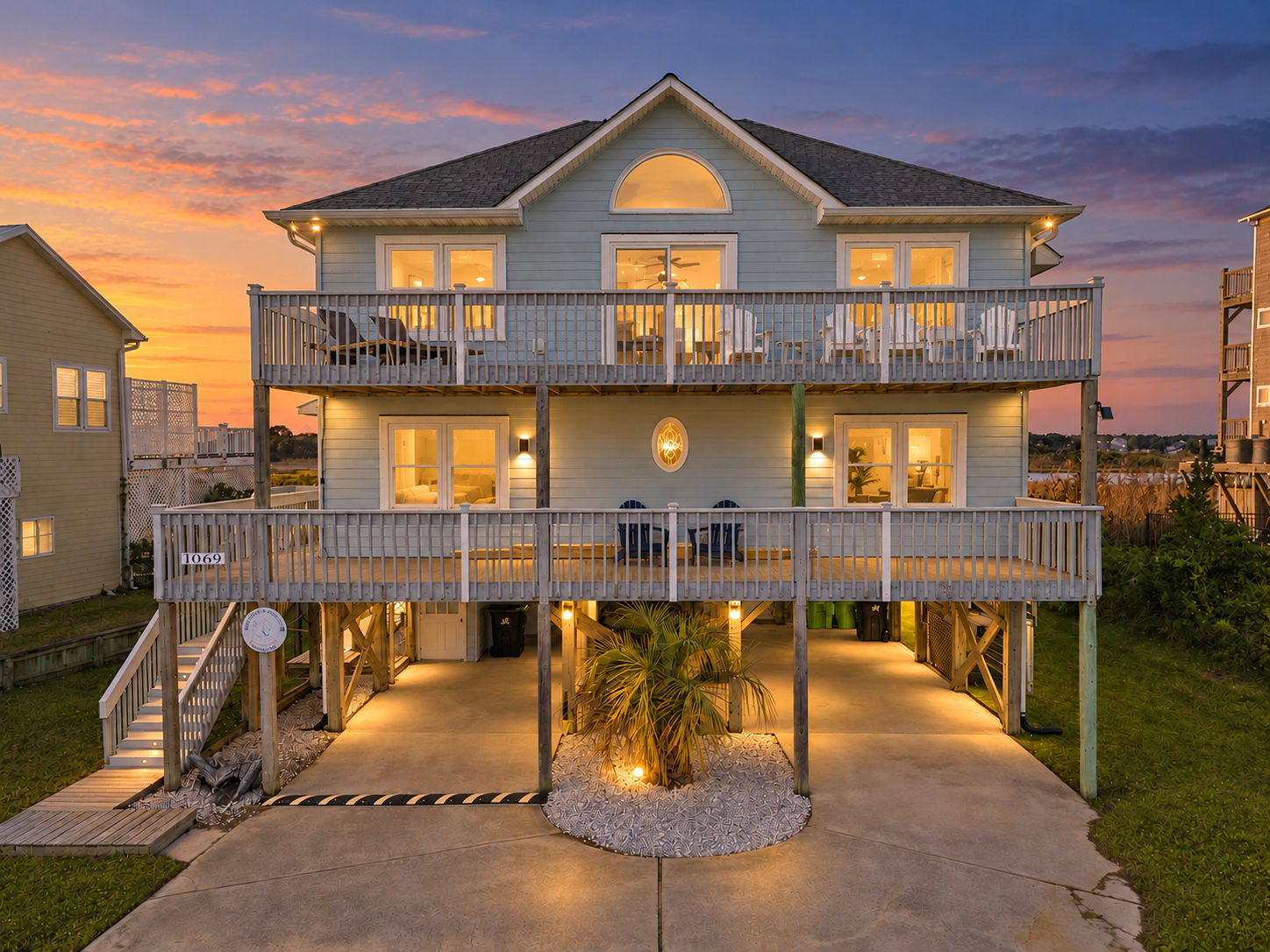 1069 New River Inlet Virtual Sunset