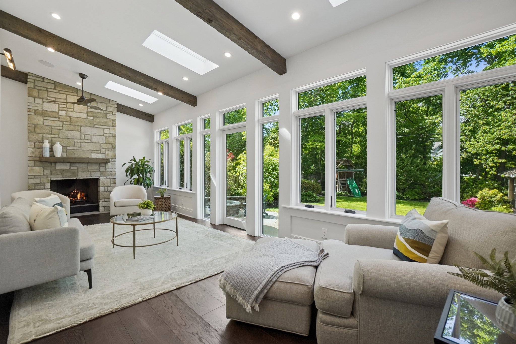 open concept great room