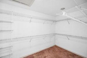 Primary Bedroom Walk-in Closet