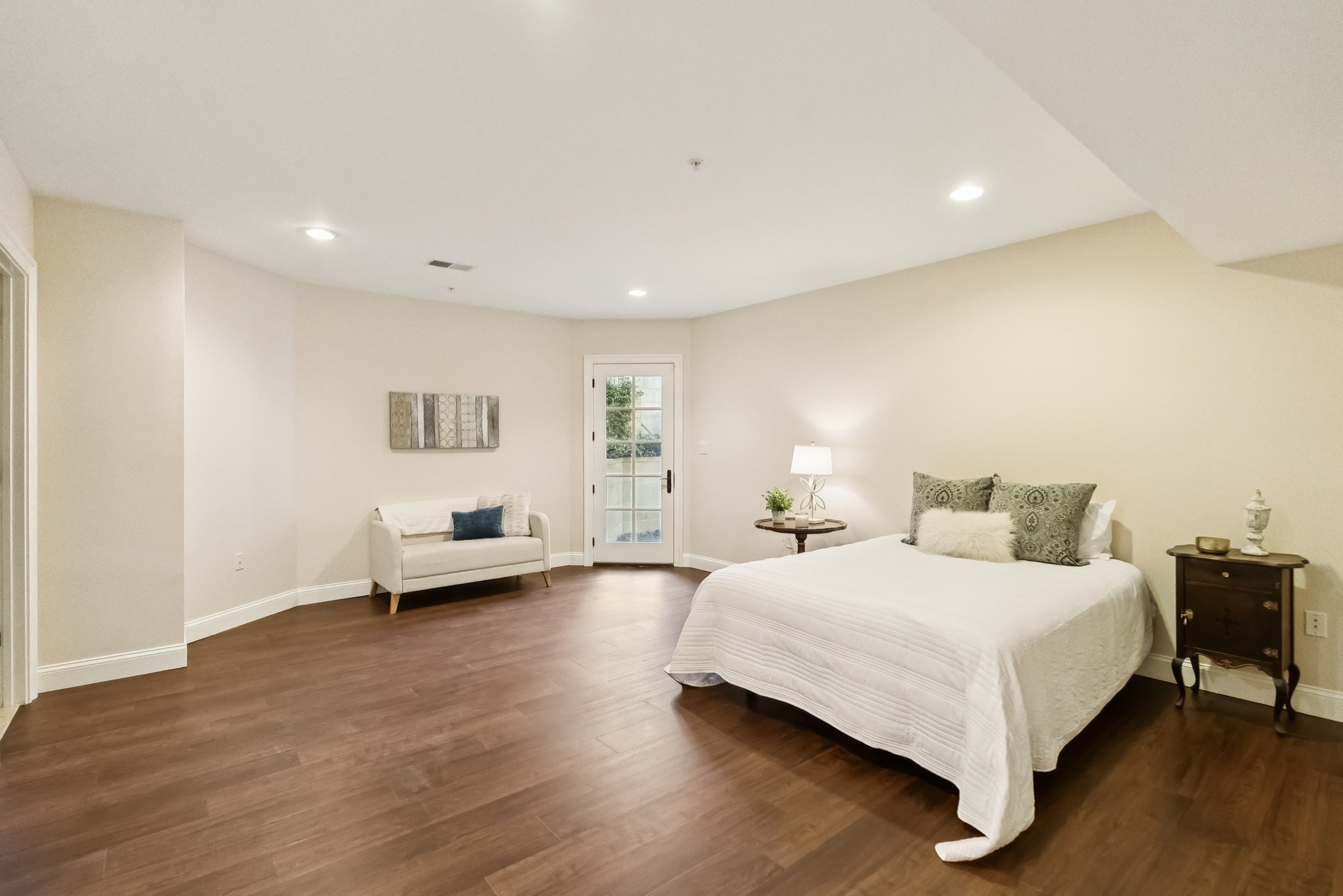 Walk-out Lower Level Bedroom