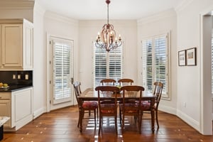 Breakfast Area with Access to Rear Patio