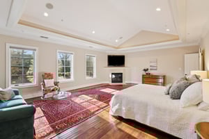 Spacious Primary Bedroom with Dual Walk-in Closets