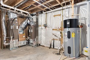 Basement HVAC/Utility/Storage Room