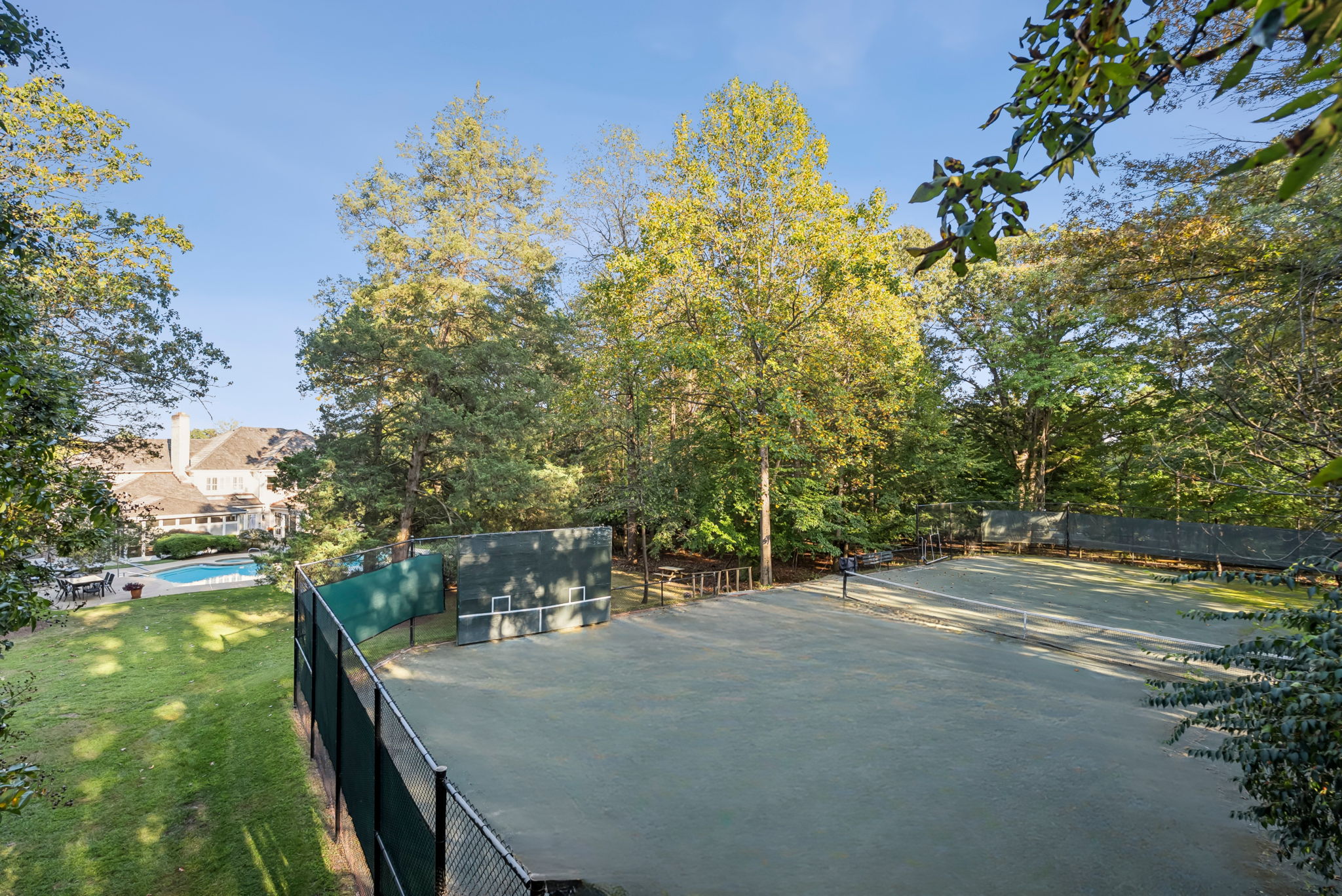 Har-Tru (American Green Clay)Tennis Court