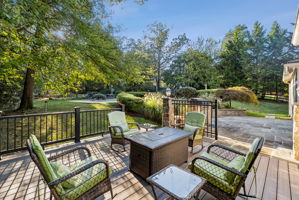 Deck with Entertainment Area