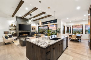 Kitchen to Living Room