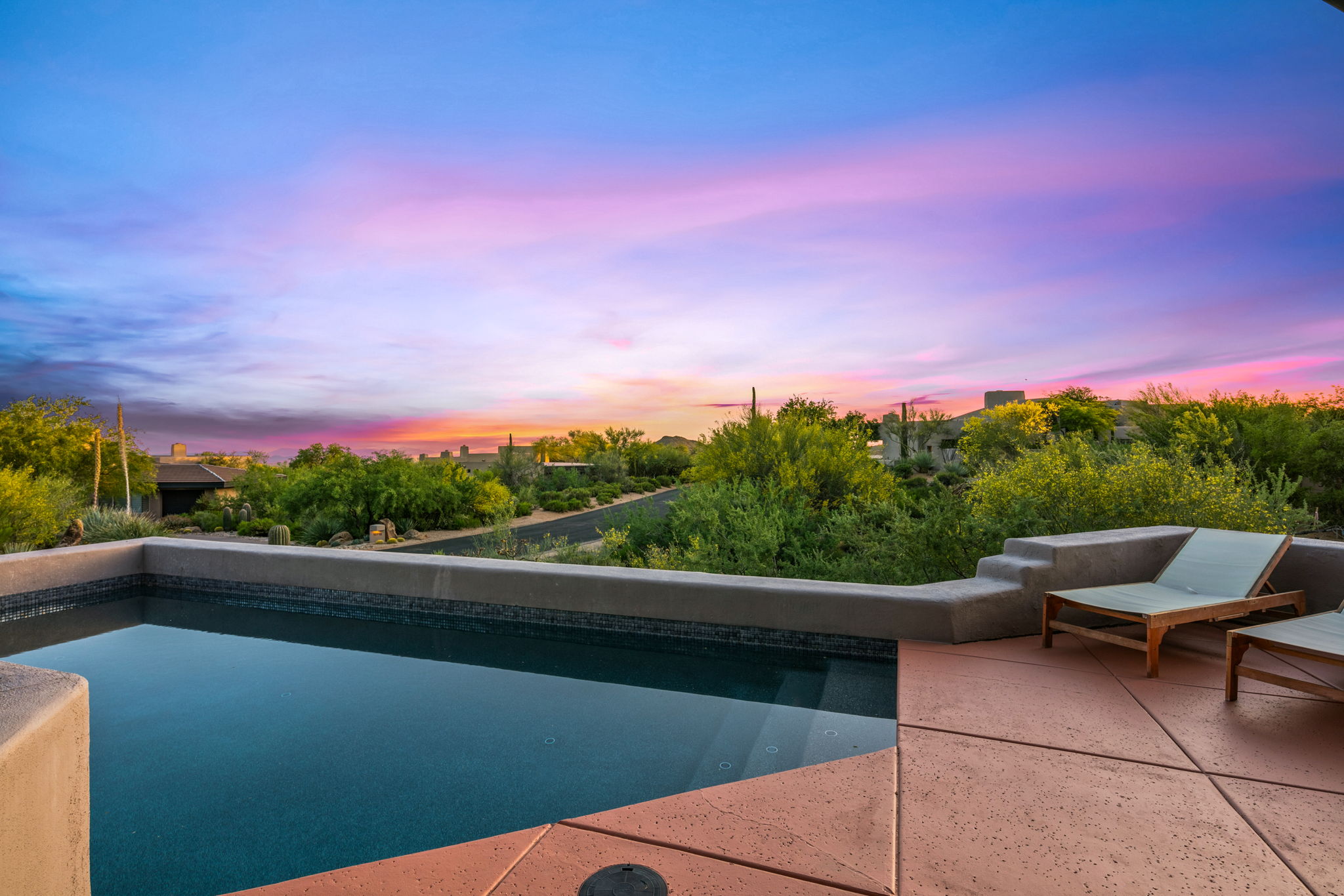 Poolside Views