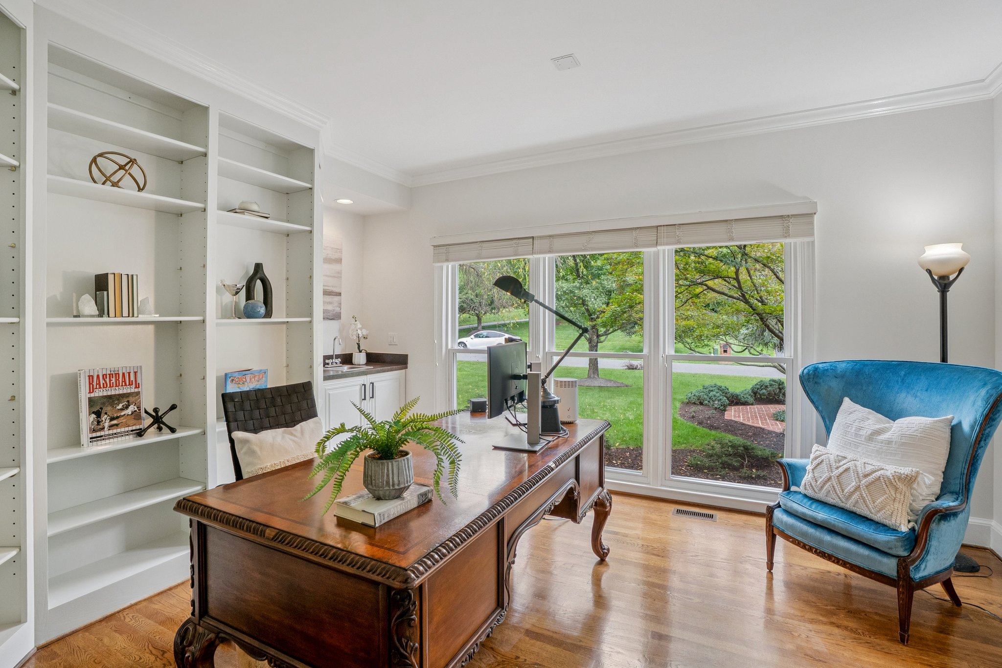 Office with Wet Bar