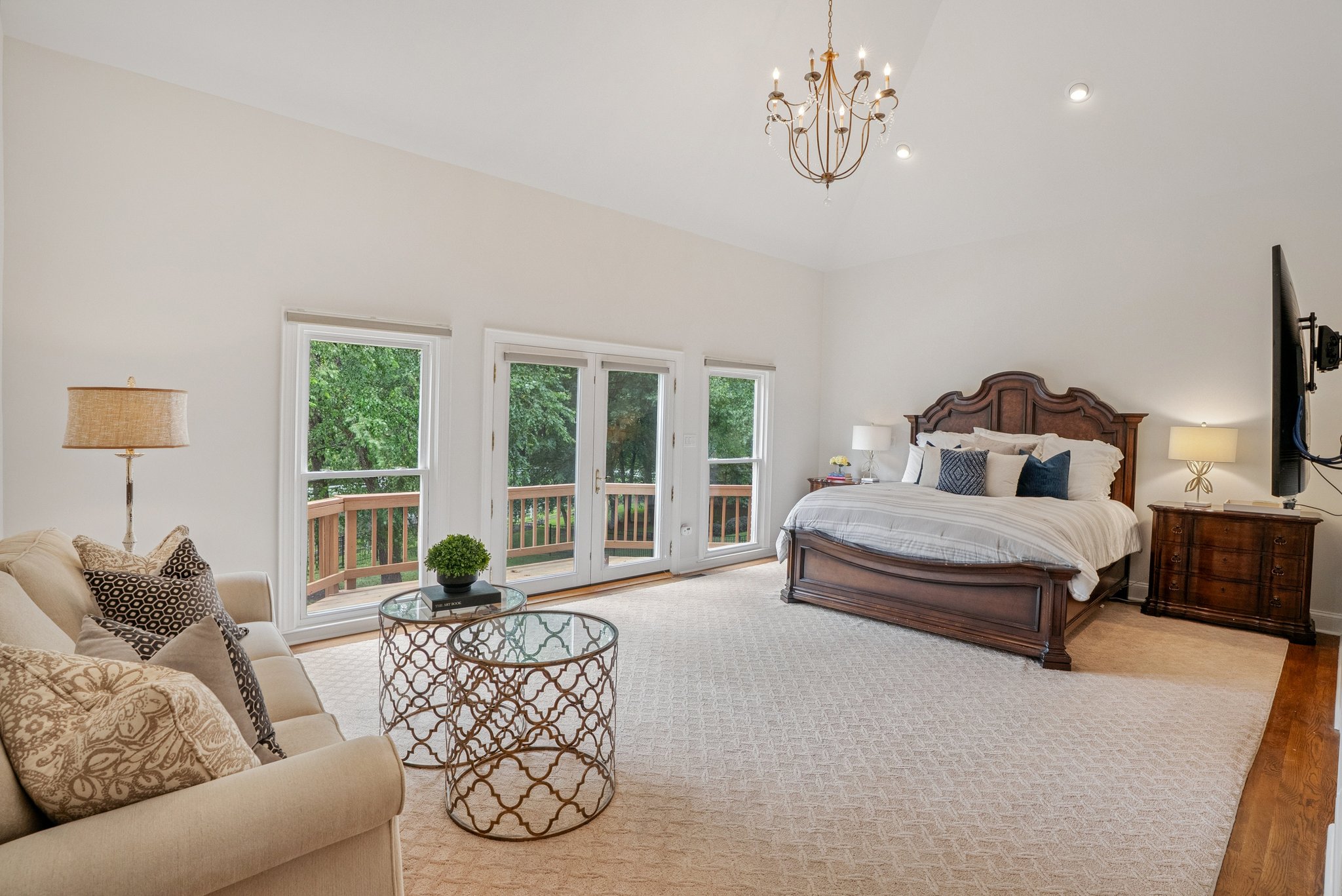 Main Level Primary Suite with Access to Deck