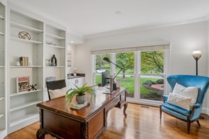 Office with Wet Bar