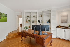 Office with Custom Built-ins
