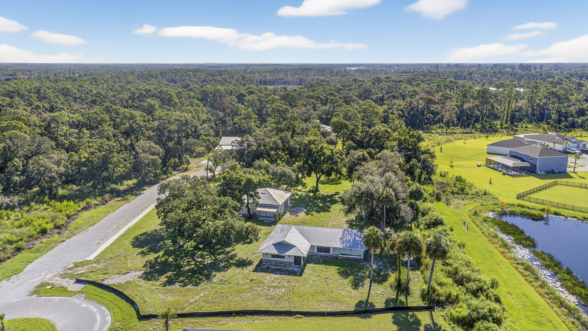 Aerial Front Exterior 2