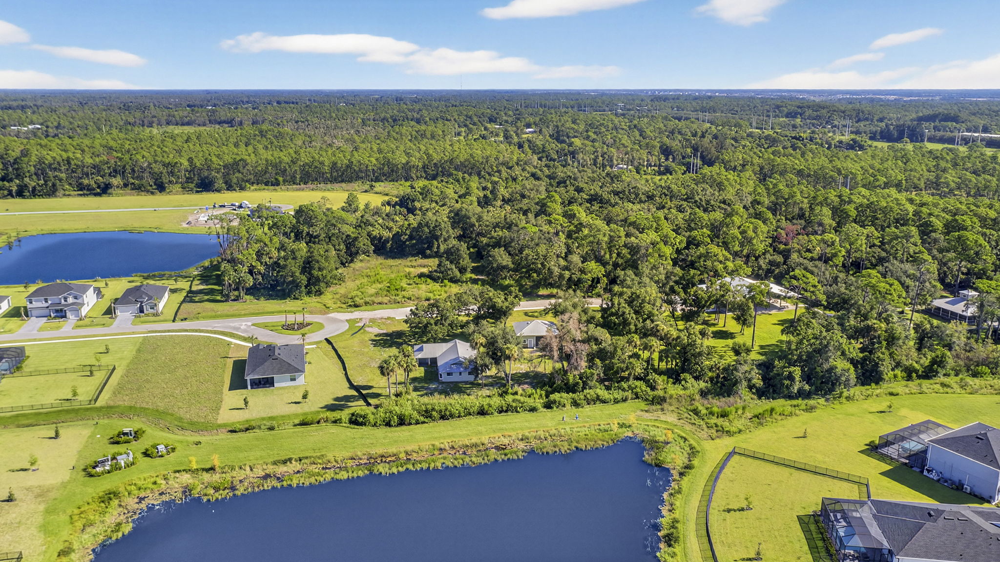 Aerial Rear Exterior