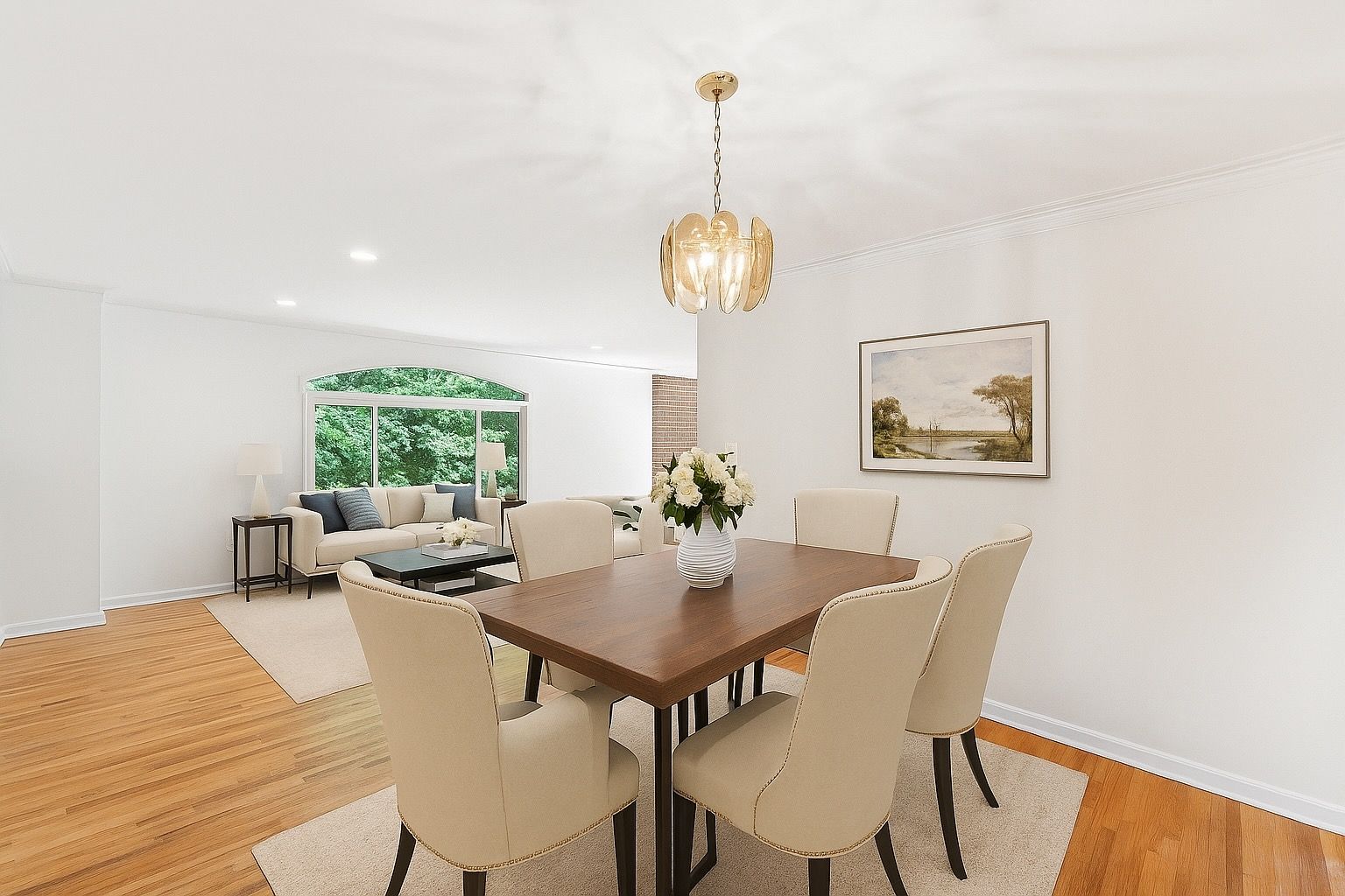 Dining Area open to Living Area