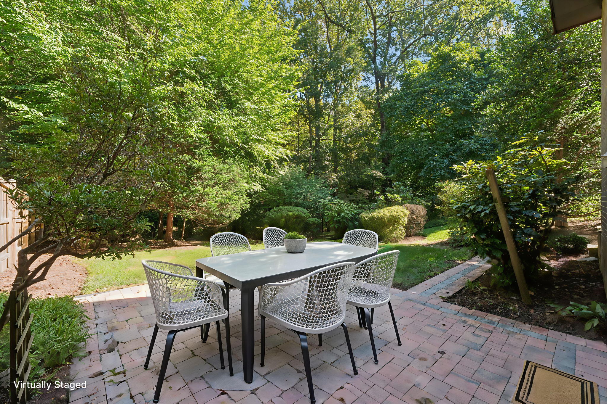 Stone Rear Entertainment Patio