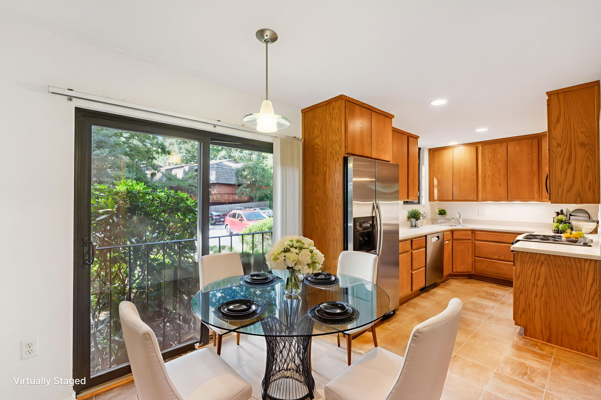Kitchen with Access to Juliette Balcony