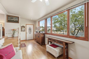 18’ of New Anderson Windows to a View