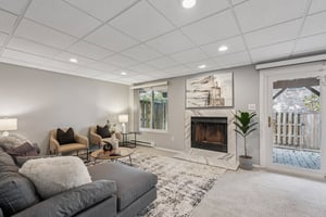 Walk Out Lower Level with Gas Fireplace