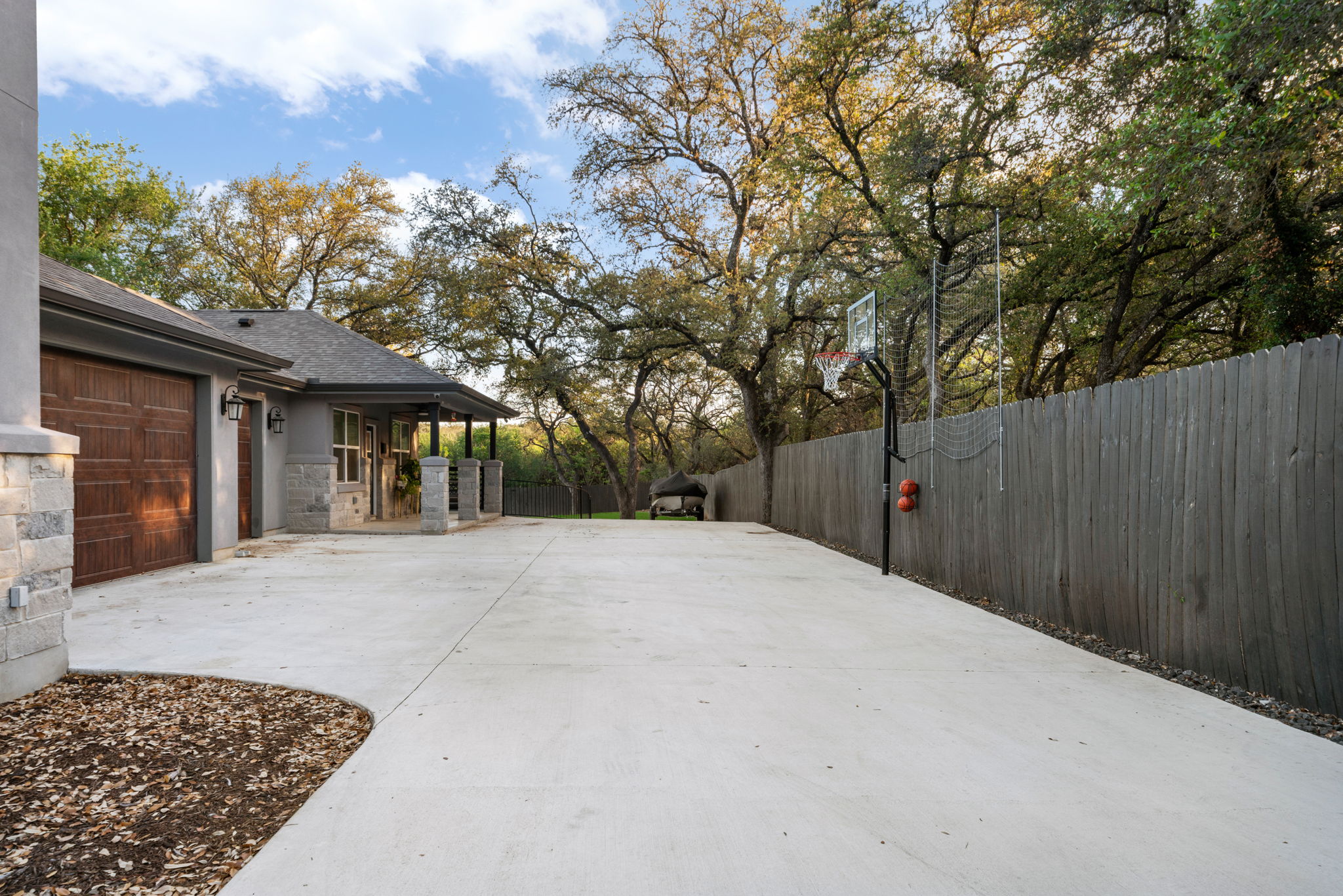 Garage and Casita Entrance