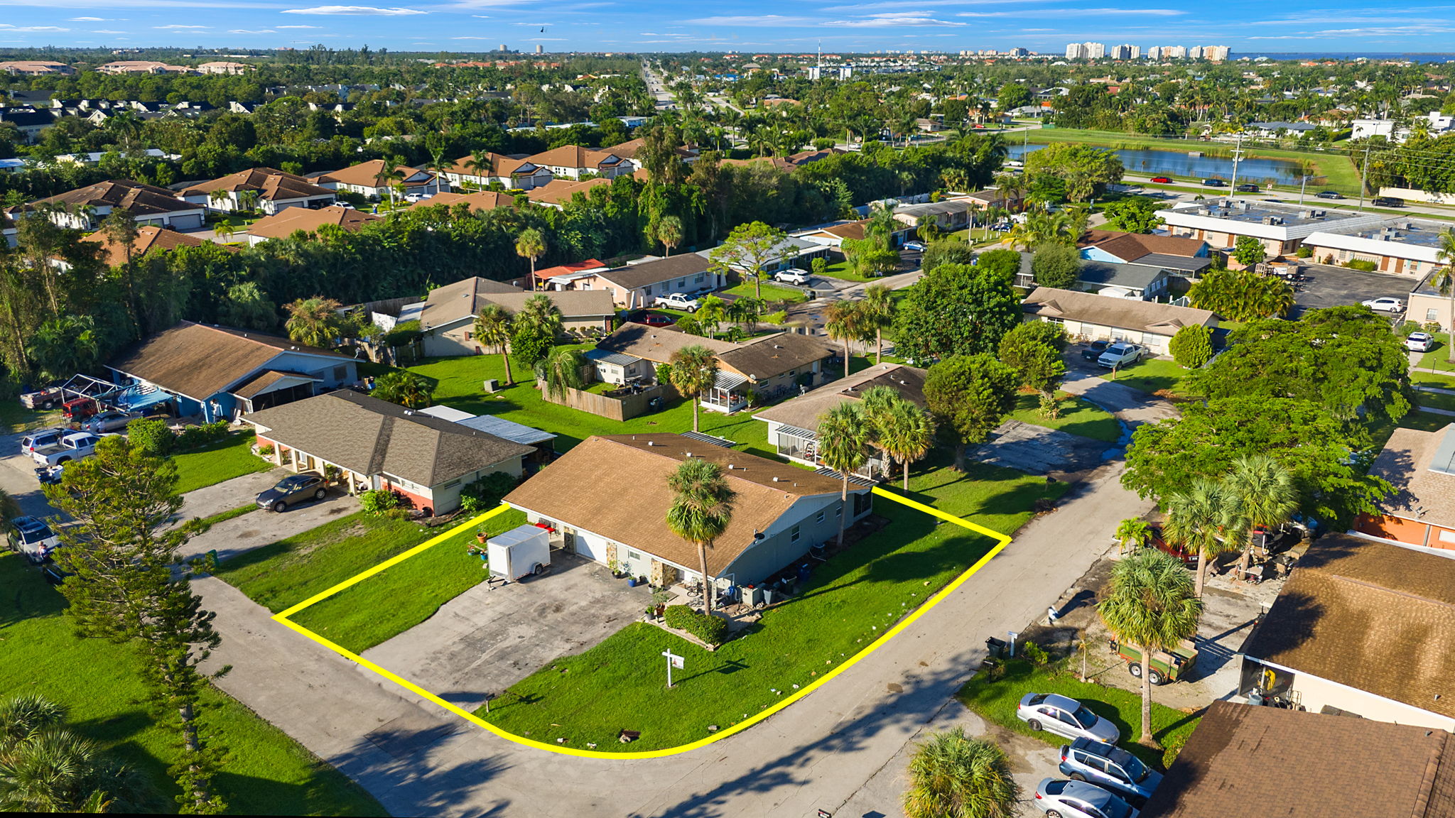 Aerial Front Exterior 2 of 2 -Lot Lines