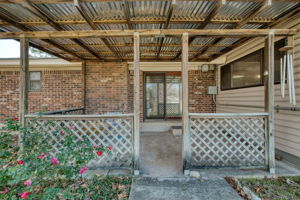 Covered Back Patio