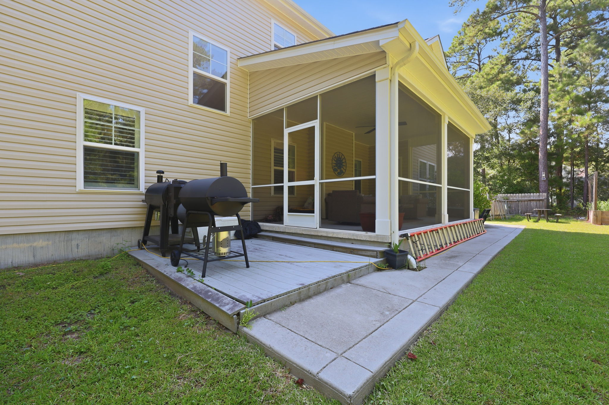Screened In Porch and Patio