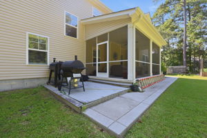 Screened In Porch and Patio