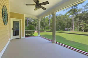 Screened In Porch Virtually Cleared